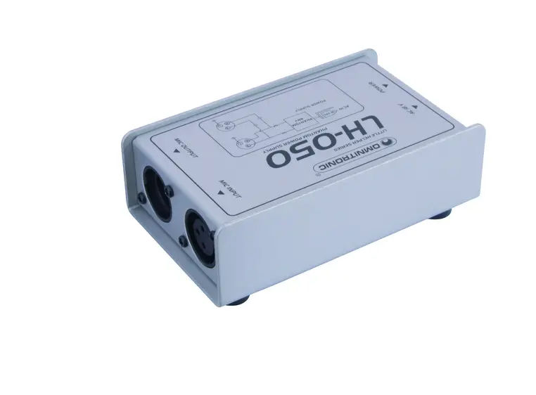 OMNITRONIC LH-050 Phantom power adapter 